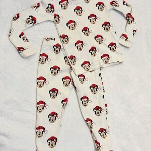 Hanna Andersson Disney Mickey Mouse Holiday Pajama Set